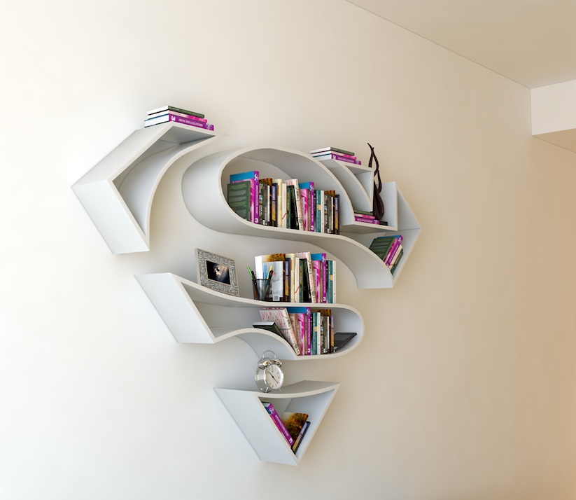 Bookshelves_Shaped_Like_Superhero_Logos_by_Burak_Dogan_2016_02