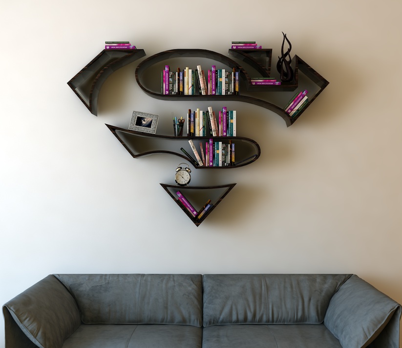 Bookshelves_Shaped_Like_Superhero_Logos_by_Burak_Dogan_2016_03