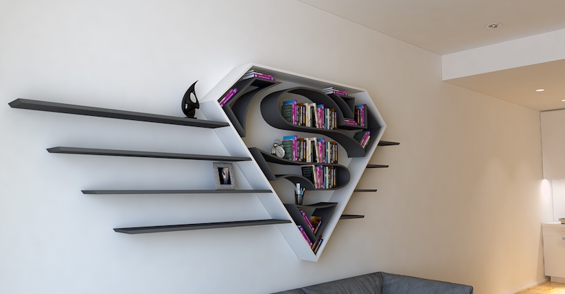 Bookshelves_Shaped_Like_Superhero_Logos_by_Burak_Dogan_2016_04
