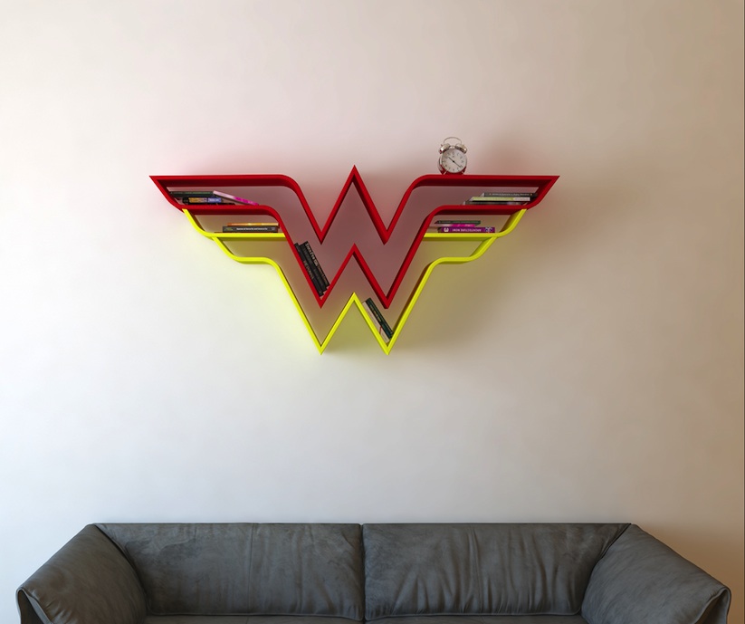 Bookshelves_Shaped_Like_Superhero_Logos_by_Burak_Dogan_2016_07