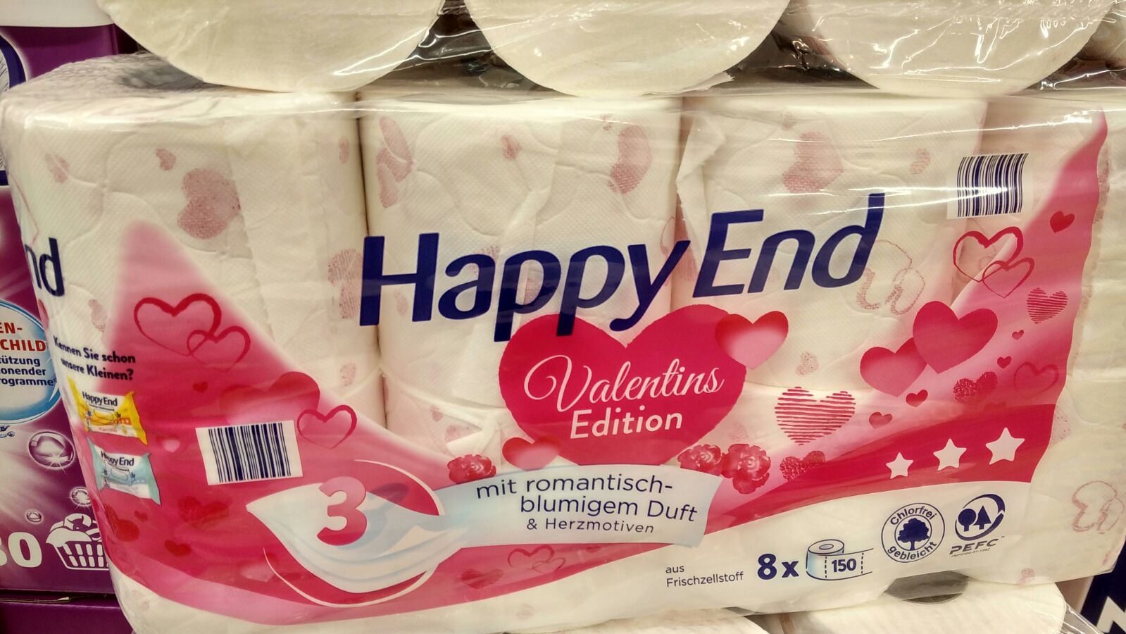Happy End – Das Klopapier zum Valentinstag