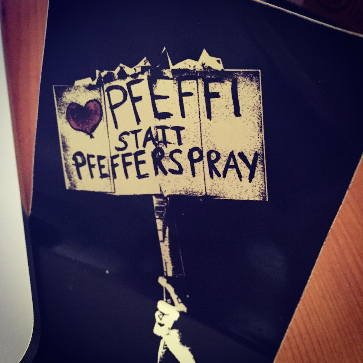 Pfeffi statt Pfefferspray