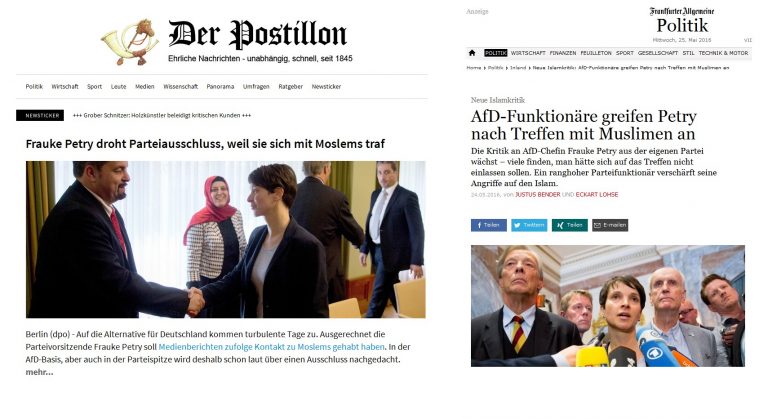 Wenn Satire und Realsatire Hand in Hand gehen