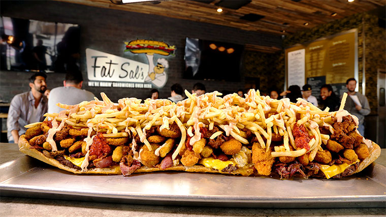 Kleiner Snack für zwischendurch: Das 6kg schwere Big-Fat-Fatty-Sandwich