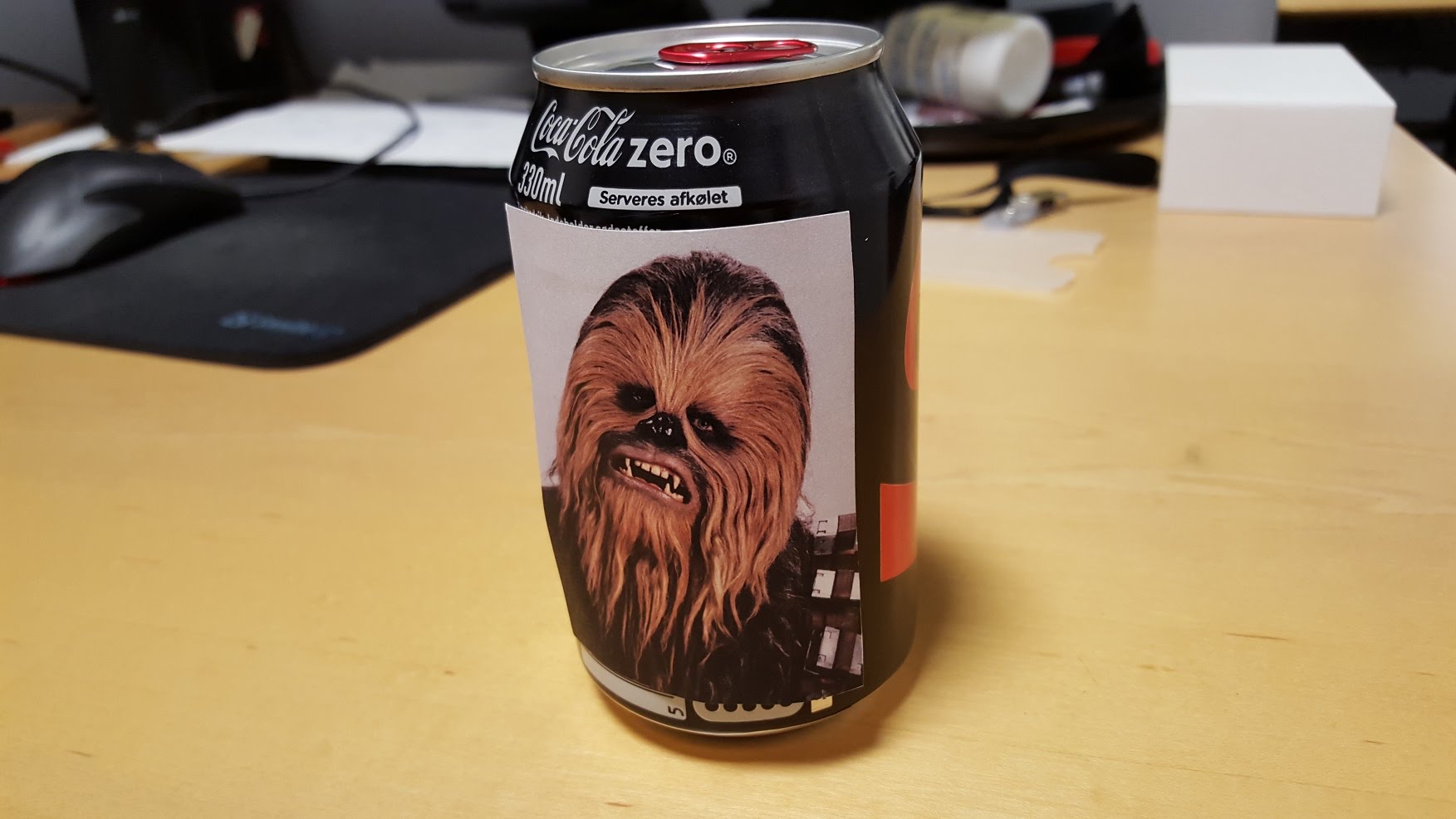 Chewbacca Dose mit Soundeffekt