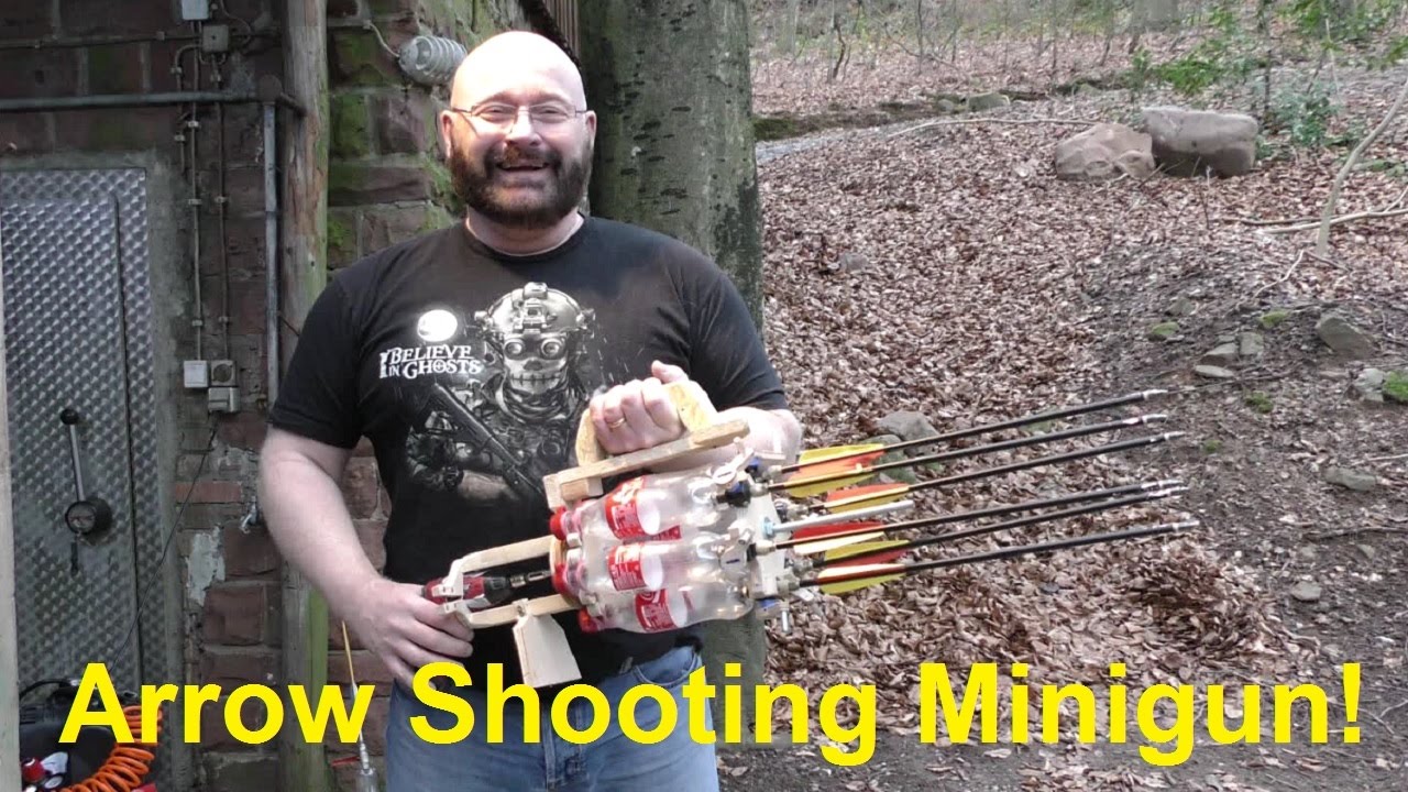 Full Auto Coke Bottle Gatling Gun