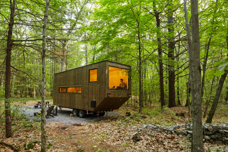 Getaway: Edel im Wald übernachten