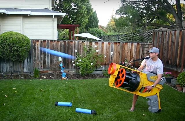 Die größte funktionierende NERF Gun der Welt