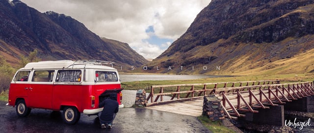 Isolation: Mit dem Bulli allein durch Schottland