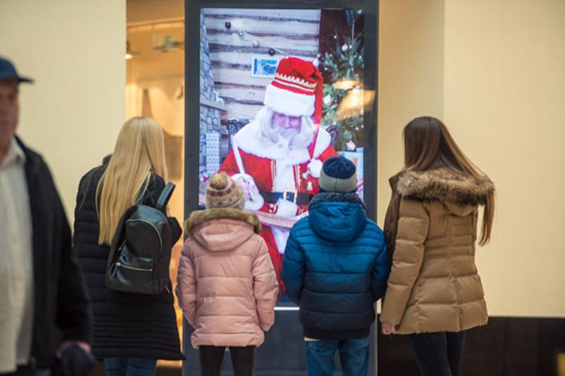 Interaktive Weihnachtswerbung von Lidl: Es gibt ihn also wirklich