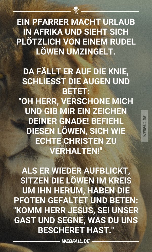 Auf Gott ist immer Verlass!