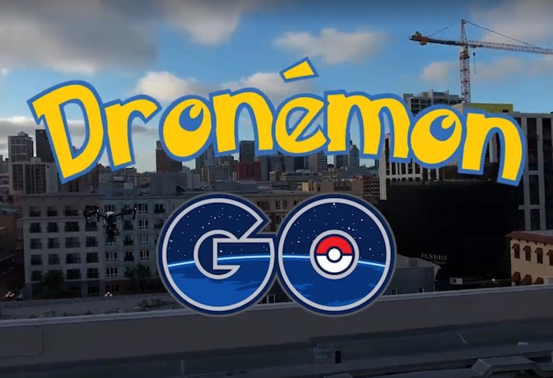 Dronémon: Pokemon mit einer Drohne sammeln